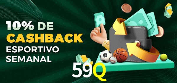 10% de bônus de cashback na 59Q